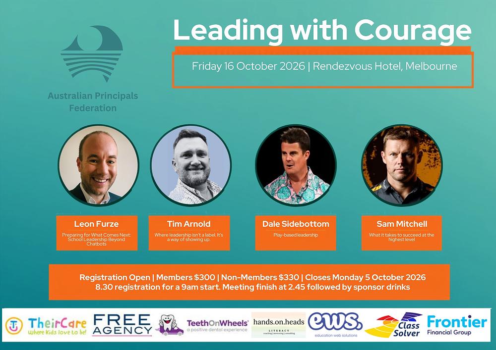 Australian Principals Federation – AGM 2026